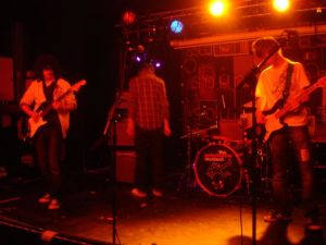 Stripey Jack onstage 