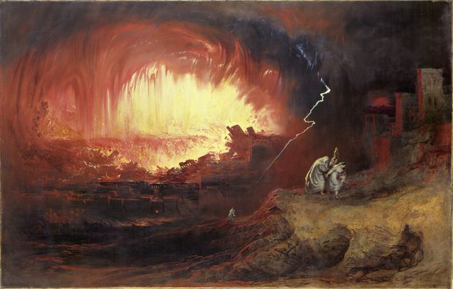 8. John Martin, The Destruction of Sodom and Gomorrah (1852). Courtesy Laing Art Gallery (smaller)